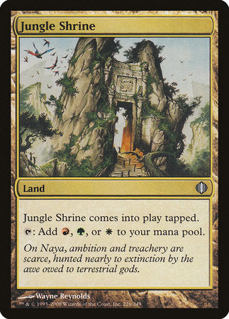 Jungle Shrine [Shards of Alara] | Exor Games Truro