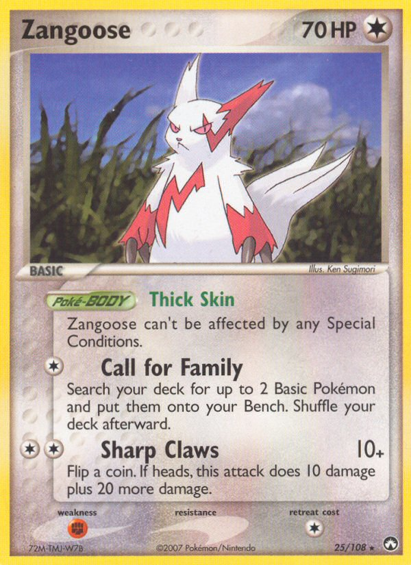 Zangoose (25/108) [EX: Power Keepers] | Exor Games Truro