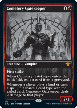 Cemetery Gatekeeper [Innistrad: Double Feature] | Exor Games Truro