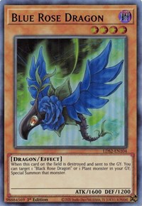 Blue Rose Dragon (Purple) [LDS2-EN104] Ultra Rare | Exor Games Truro