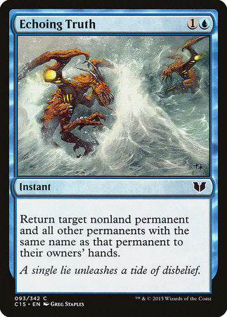 Echoing Truth [Commander 2015] | Exor Games Truro