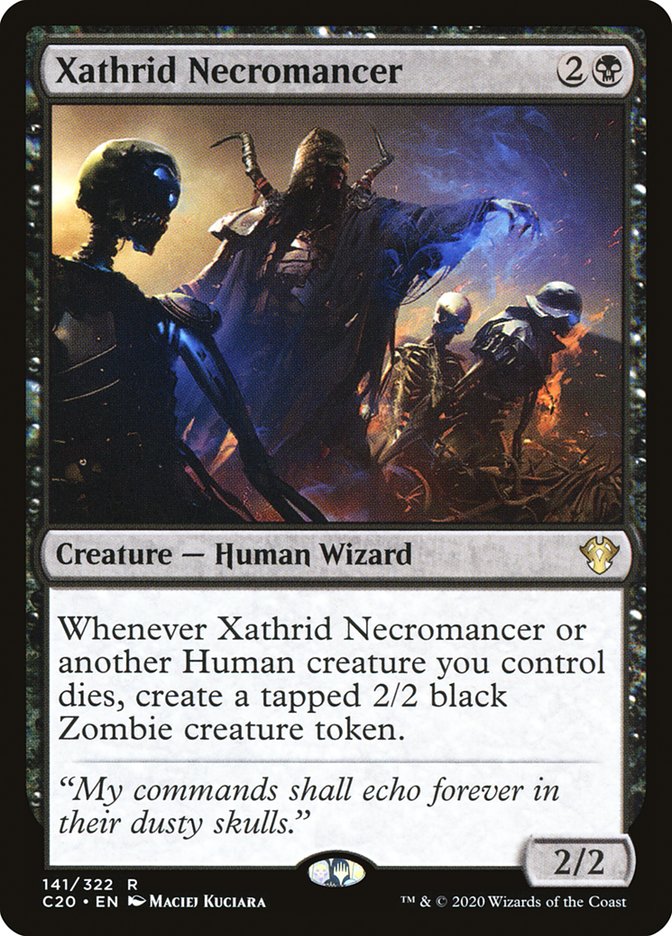 Xathrid Necromancer [Commander 2020] | Exor Games Truro