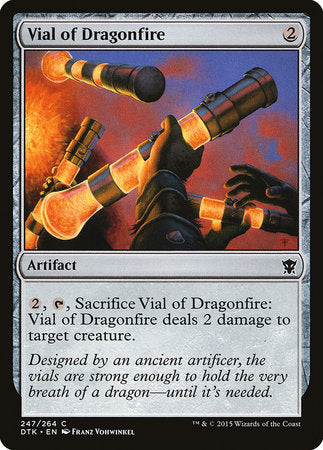 Vial of Dragonfire [Dragons of Tarkir] | Exor Games Truro