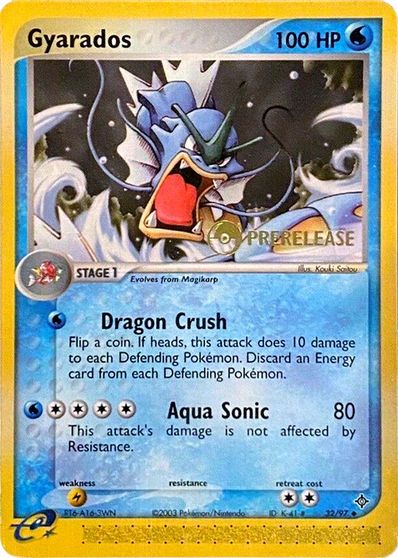 Gyarados (32/97) (Prerelease Promo) [EX: Dragon] | Exor Games Truro