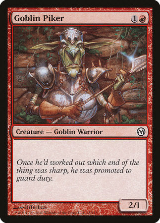 Goblin Piker [Duels of the Planeswalkers] | Exor Games Truro