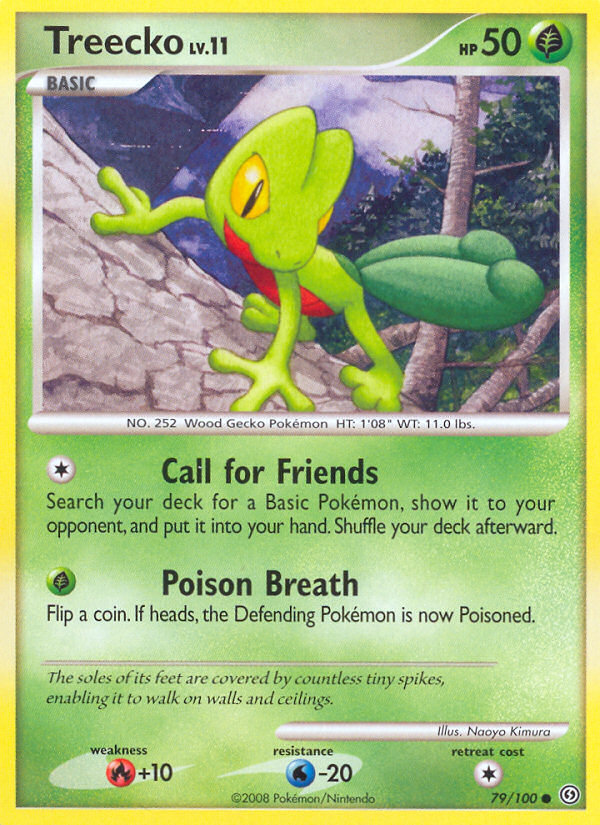 Treecko (79/100) [Diamond & Pearl: Stormfront] | Exor Games Truro