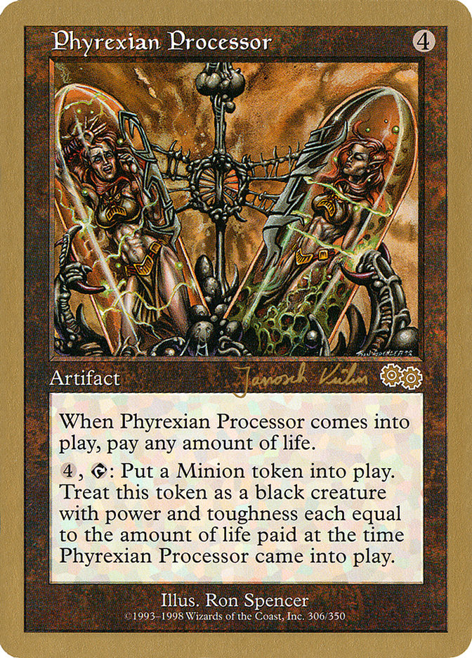 Phyrexian Processor (Janosch Kuhn) [World Championship Decks 2000] | Exor Games Truro