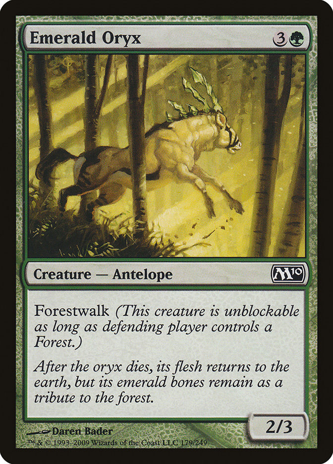 Emerald Oryx [Magic 2010] | Exor Games Truro