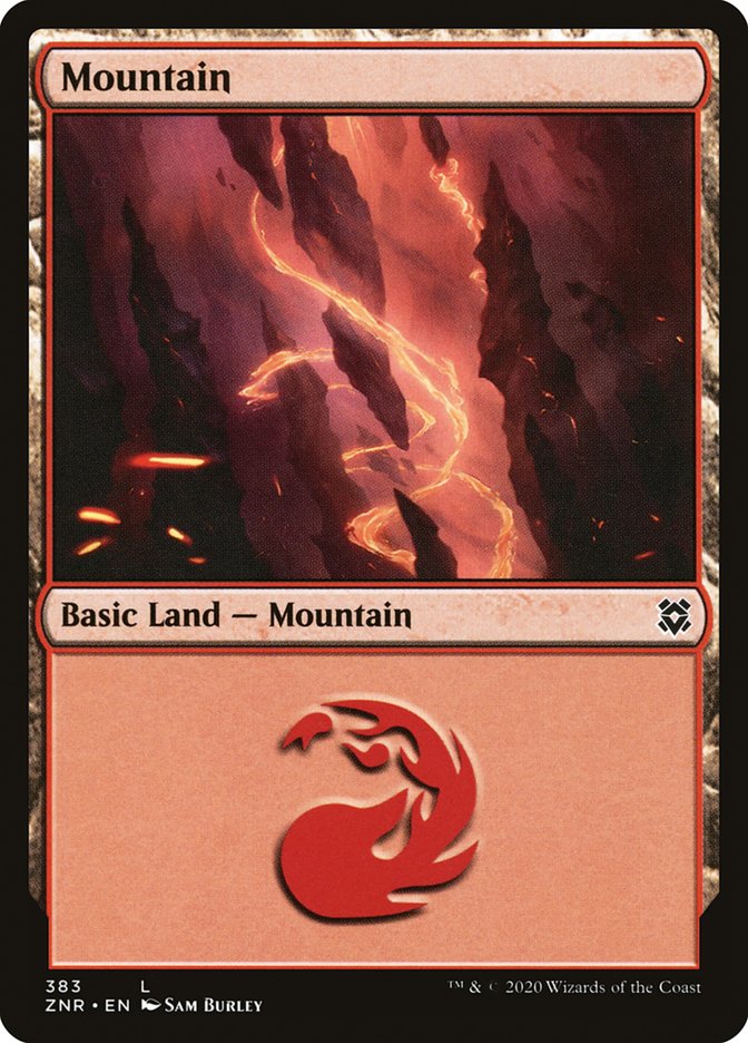 Mountain (383) [Zendikar Rising] | Exor Games Truro