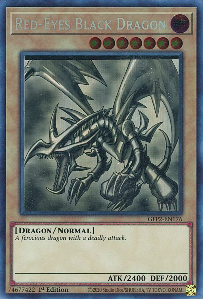 Red-Eyes Black Dragon [GFP2-EN176] Ghost Rare | Exor Games Truro