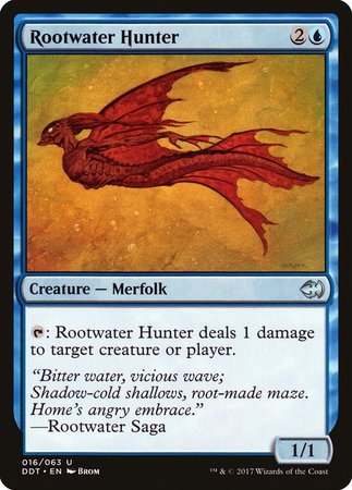 Rootwater Hunter [Duel Decks: Merfolk vs. Goblins] | Exor Games Truro