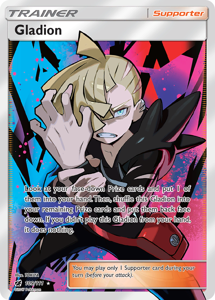Gladion (109/111) [Sun & Moon: Crimson Invasion] | Exor Games Truro