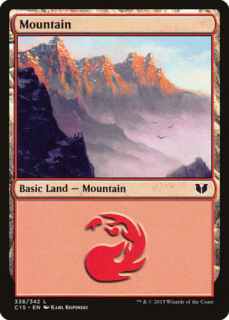 Mountain (338) [Commander 2015] | Exor Games Truro