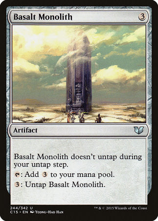 Basalt Monolith [Commander 2015] | Exor Games Truro