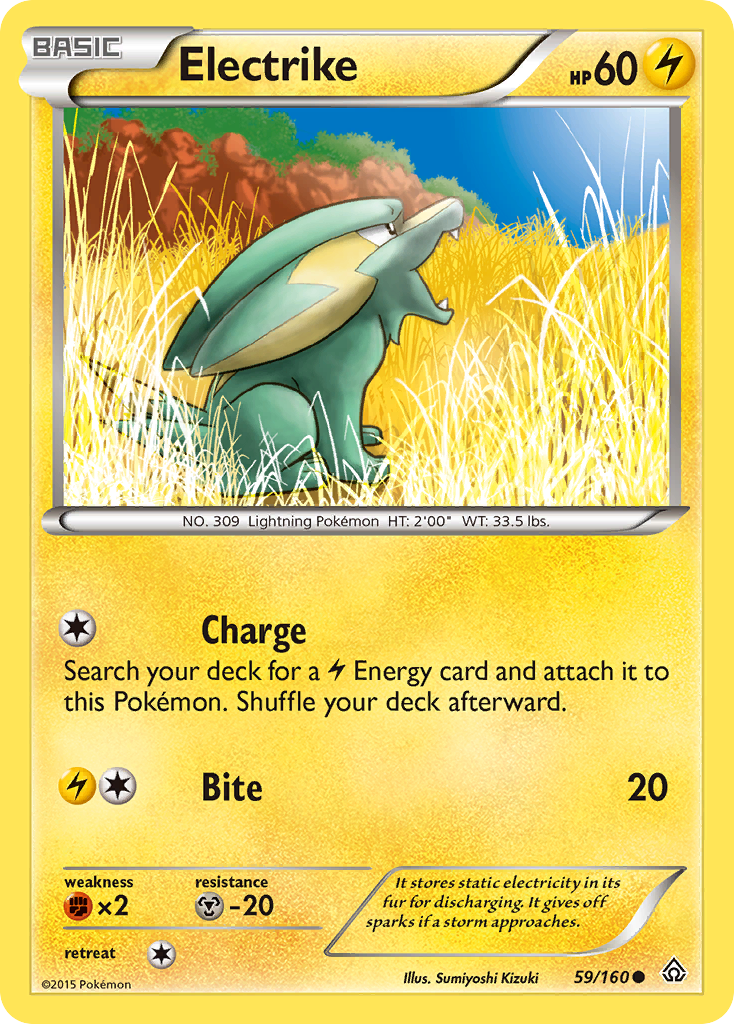 Electrike (59/160) [XY: Primal Clash] | Exor Games Truro