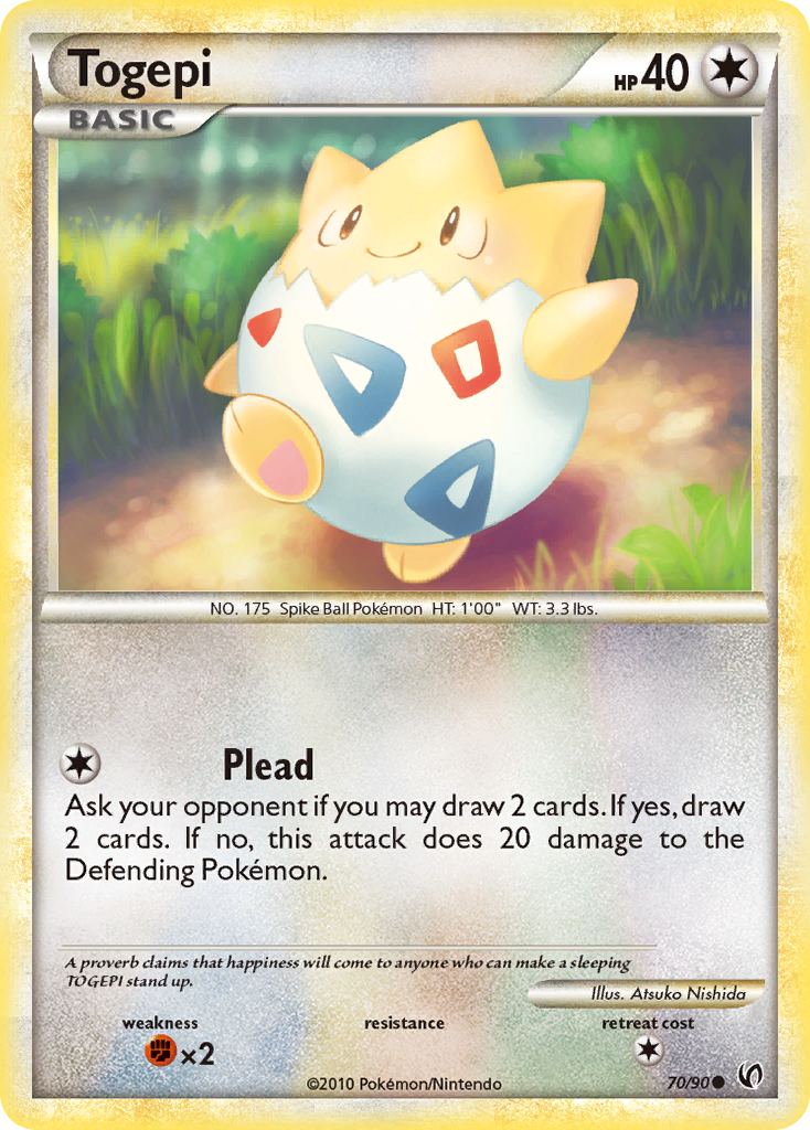 Togepi (70/90) [HeartGold & SoulSilver: Undaunted] | Exor Games Truro