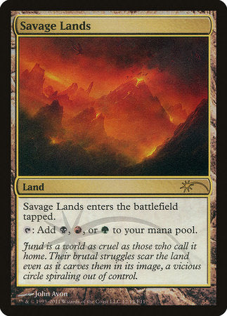 Savage Lands [Friday Night Magic 2011] | Exor Games Truro