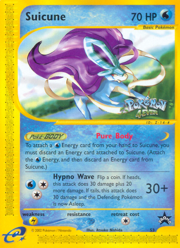 Suicune (53) [Wizards of the Coast: Black Star Promos] | Exor Games Truro