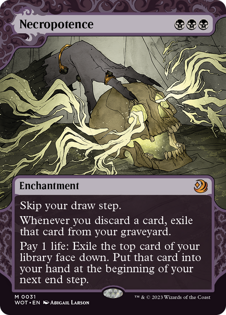 Necropotence [Wilds of Eldraine: Enchanting Tales] | Exor Games Truro