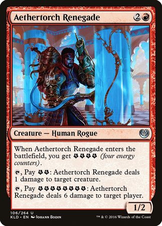 Aethertorch Renegade [Kaladesh] | Exor Games Truro