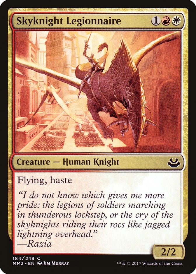 Skyknight Legionnaire [Modern Masters 2017] | Exor Games Truro