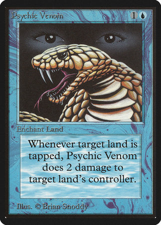 Psychic Venom [Limited Edition Beta] | Exor Games Truro