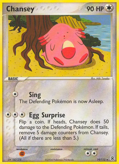 Chansey (19/112) [EX: FireRed & LeafGreen] | Exor Games Truro