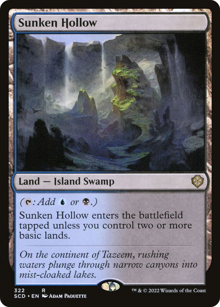 Sunken Hollow [Starter Commander Decks] | Exor Games Truro