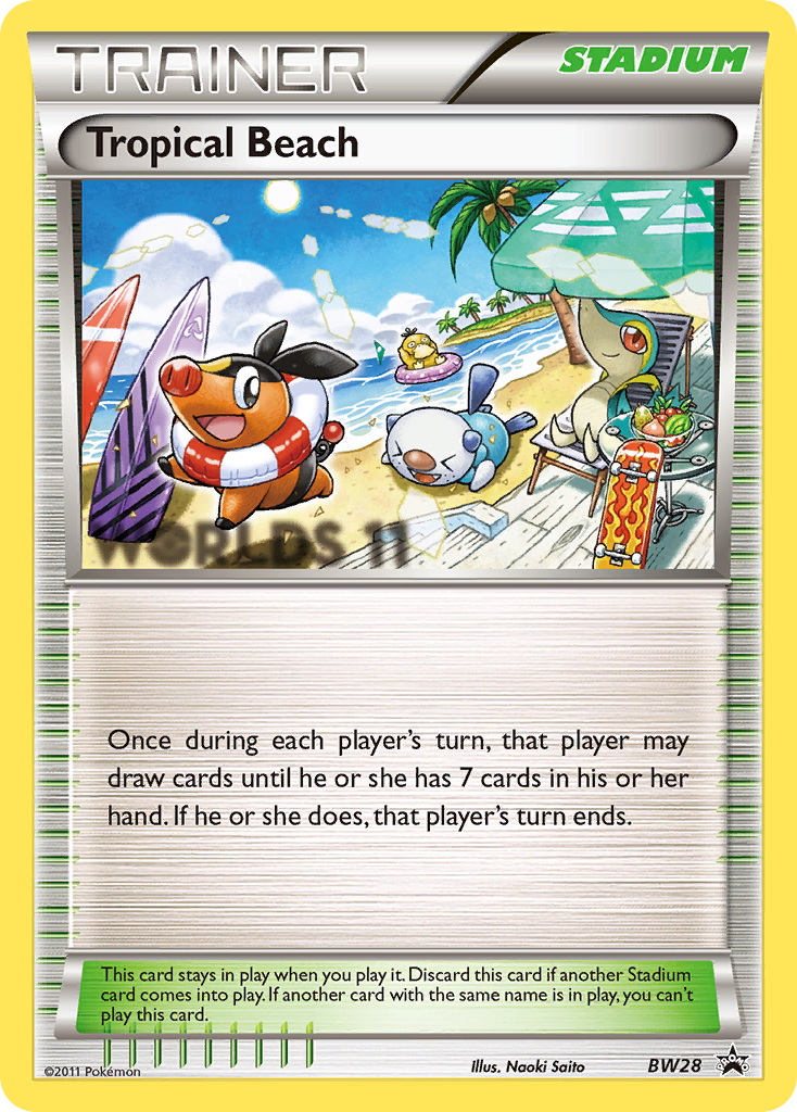 Tropical Beach (BW28) [Black & White: Black Star Promos] | Exor Games Truro