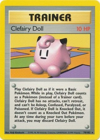 Clefairy Doll (70/102) [Base Set Unlimited] | Exor Games Truro