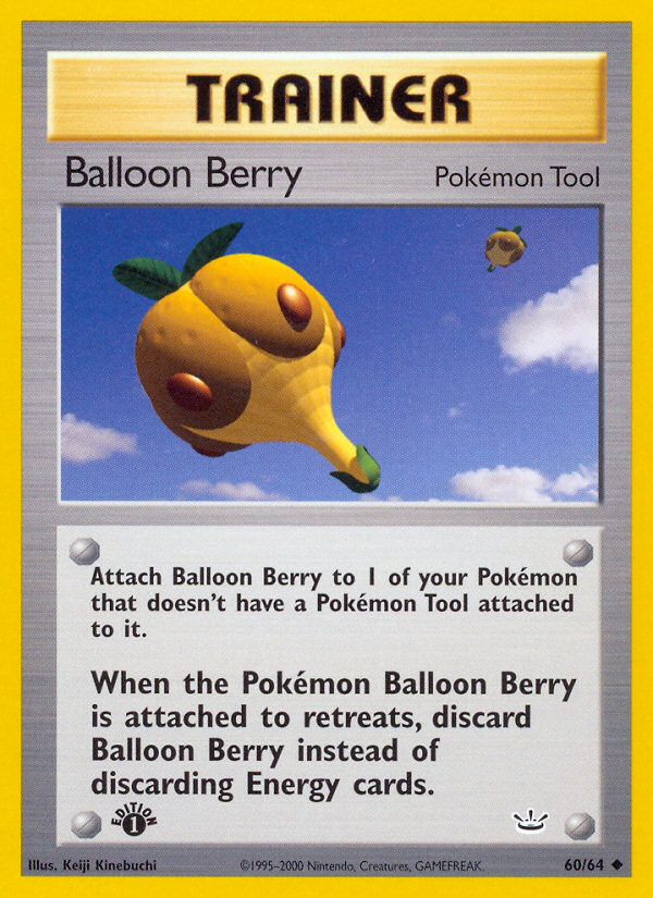 Balloon Berry (60/64) [Neo Revelation 1st Edition] | Exor Games Truro