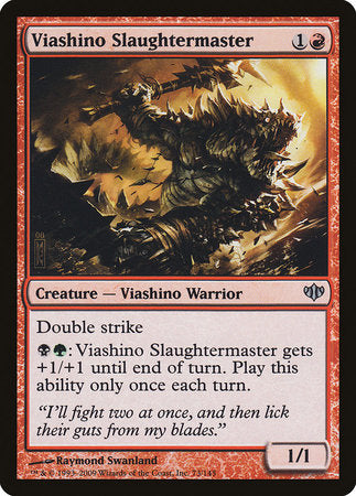 Viashino Slaughtermaster [Conflux] | Exor Games Truro