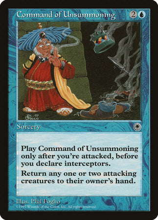 Command of Unsummoning [Portal] | Exor Games Truro