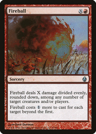 Fireball [Premium Deck Series: Fire and Lightning] | Exor Games Truro