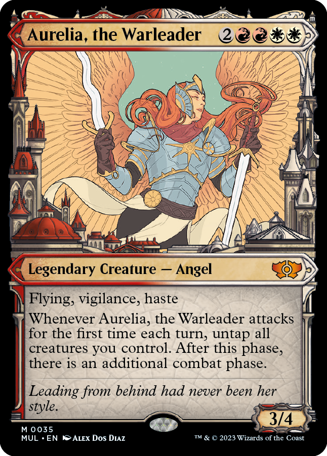 Aurelia, the Warleader [Multiverse Legends] | Exor Games Truro