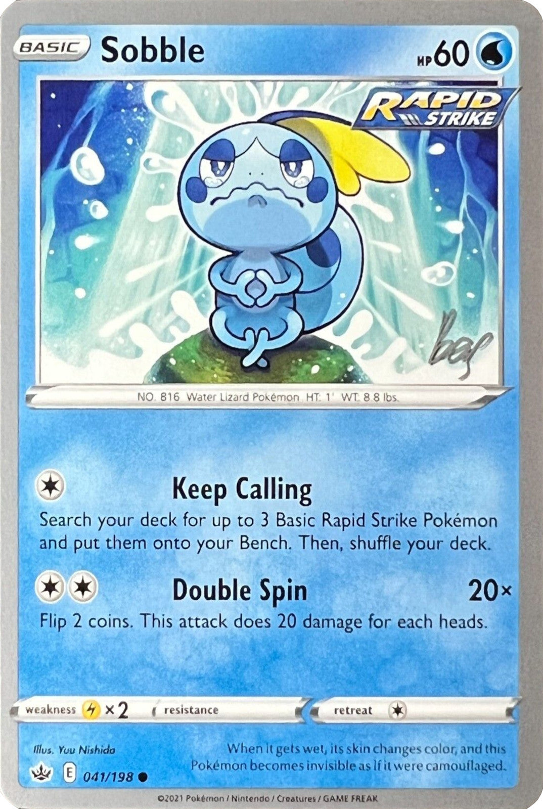 Sobble (041/198) (Cheryl Again - Sebastian Lashmet) [World Championships 2022] | Exor Games Truro