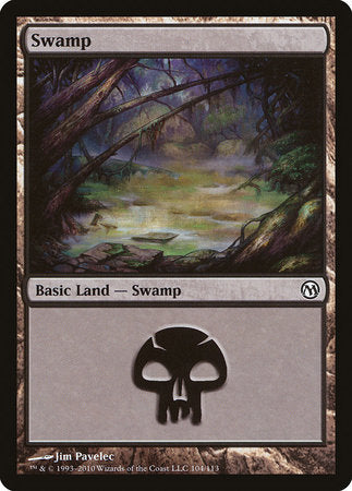 Swamp (104) [Duels of the Planeswalkers] | Exor Games Truro