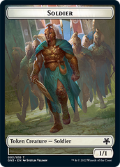 Soldier // Drake Double-Sided Token [Game Night: Free-for-All Tokens] | Exor Games Truro
