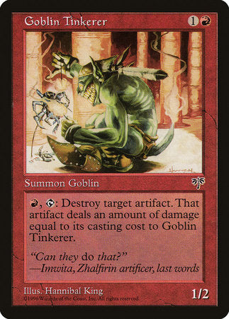 Goblin Tinkerer [Mirage] | Exor Games Truro