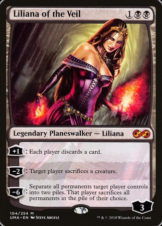 Liliana of the Veil [Ultimate Masters] | Exor Games Truro