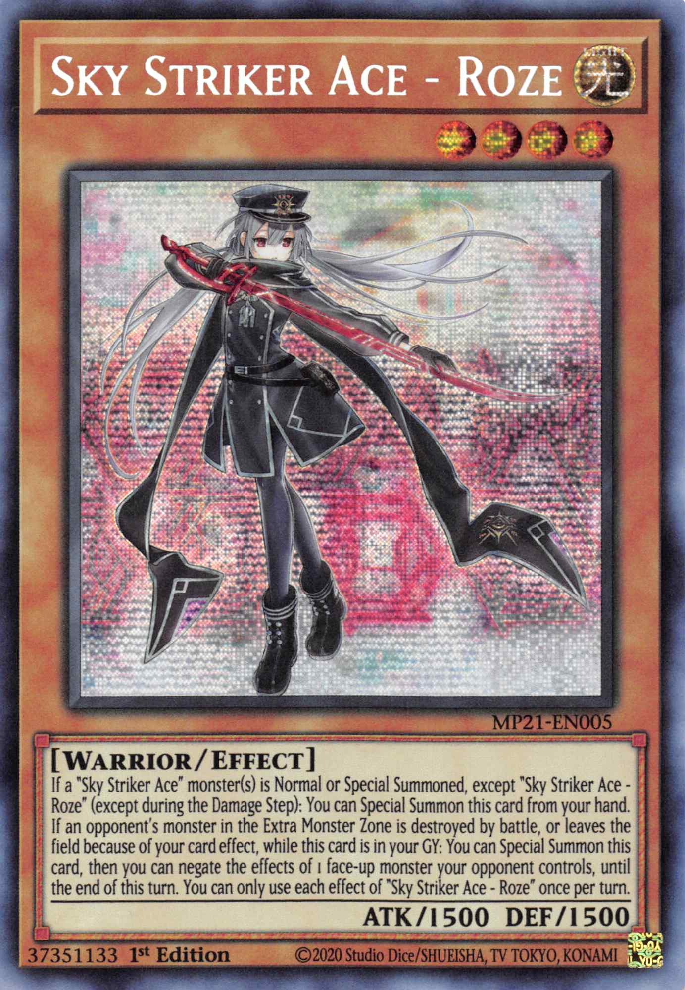 Sky Striker Ace - Roze [MP21-EN005] Prismatic Secret Rare | Exor Games Truro