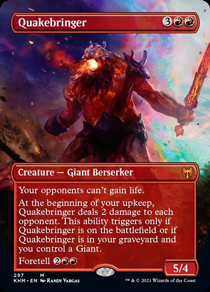 Quakebringer (Borderless Alternate Art) [Kaldheim] | Exor Games Truro