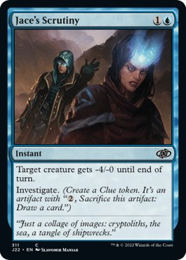 Jace's Scrutiny [Jumpstart 2022] | Exor Games Truro