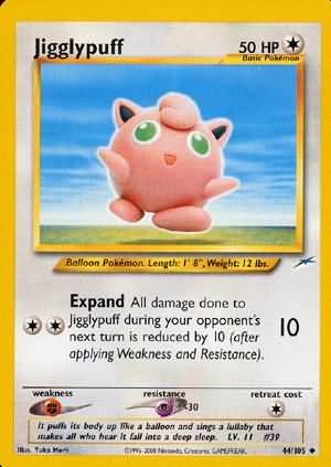 Jigglypuff (44/105) [Neo Destiny Unlimited] | Exor Games Truro