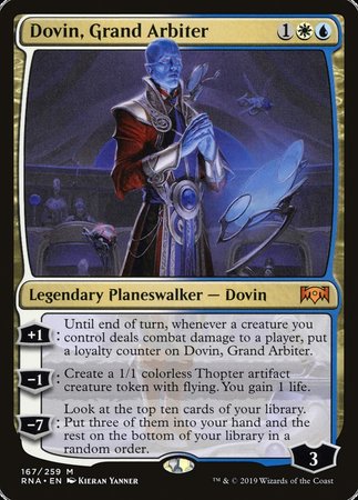 Dovin, Grand Arbiter [Ravnica Allegiance] | Exor Games Truro