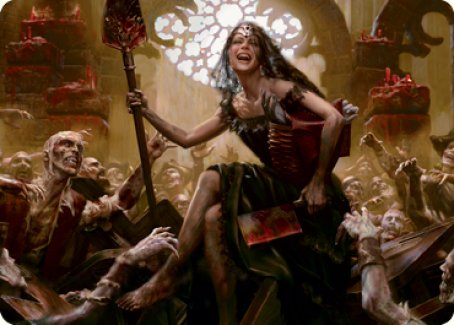 Gisa, Glorious Resurrector Art Card [Innistrad: Midnight Hunt Art Series] | Exor Games Truro