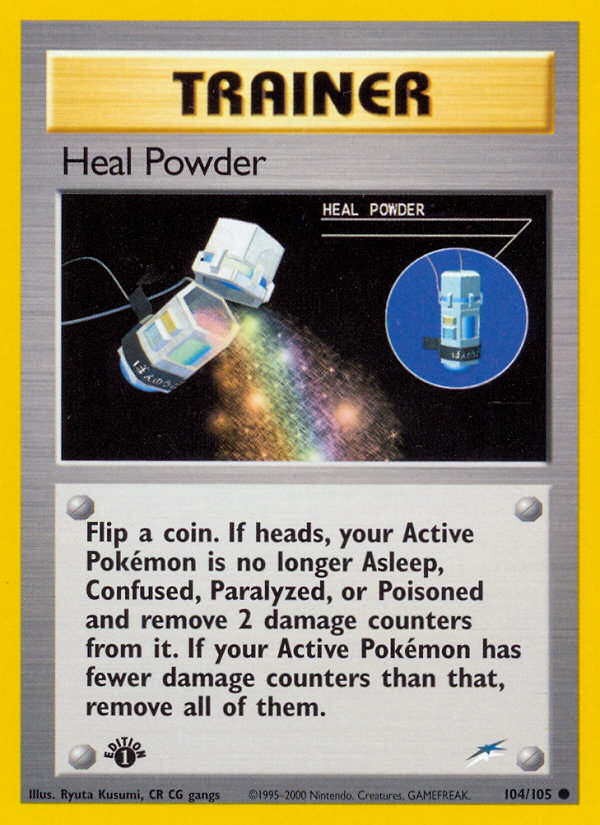 Heal Powder (104/105) [Neo Destiny 1st Edition] | Exor Games Truro