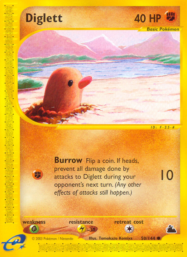 Diglett (50/144) [Skyridge] | Exor Games Truro