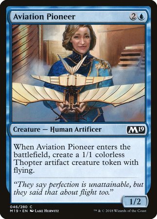 Aviation Pioneer [Core Set 2019] | Exor Games Truro