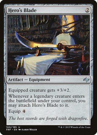 Hero's Blade [Fate Reforged] | Exor Games Truro